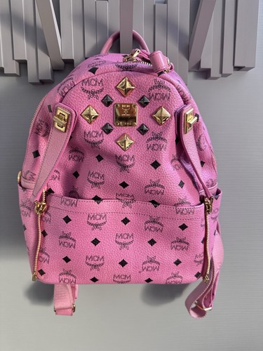 Mcm stark pink backpack - mcm,