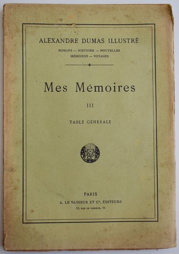 Alexandre dumas illustré mes - alexandre,