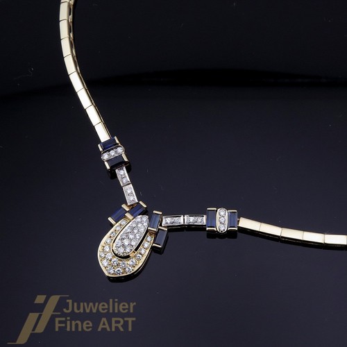 Collier saphir - collier/collier, saphir-8