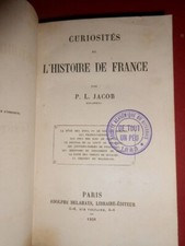 Curiosités de l'histoire de