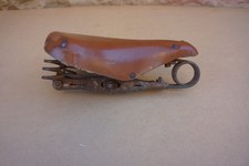 ANCIENNE SELLE WOLBER À RESSORTS (ANNÉE 30) VÉLO BICYCLETTE