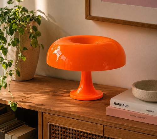 Lampe champignon led vintage - lampe,