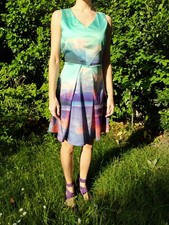 Sublime robe Yumi "paysage"