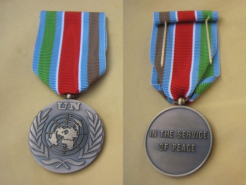 Médaille onu forpronu - onu,