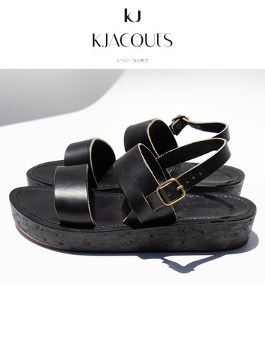 Jacques black leather and - k.jacques,