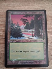 MAGIC MTG - VO Forest Foil / Arena League Beta Promo 2001