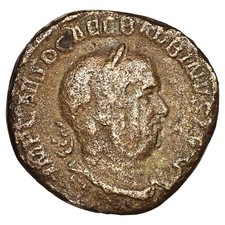 Monnaie romaine BALBIN Sesterce 238 revers PROVIDENTIA DEORVM cuivre RIC.19 RARE