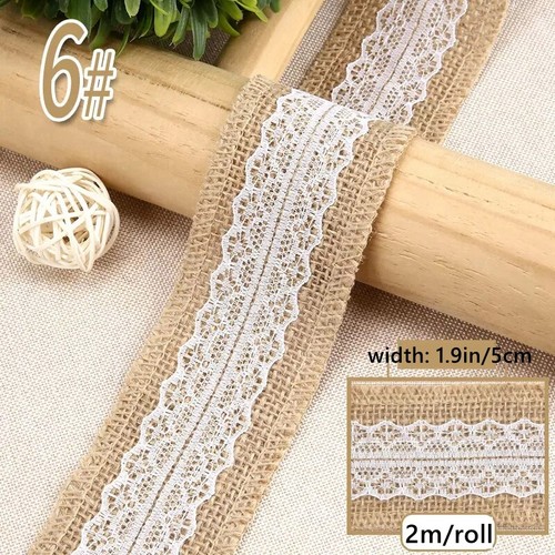 Rouleau dentelle jute - /,