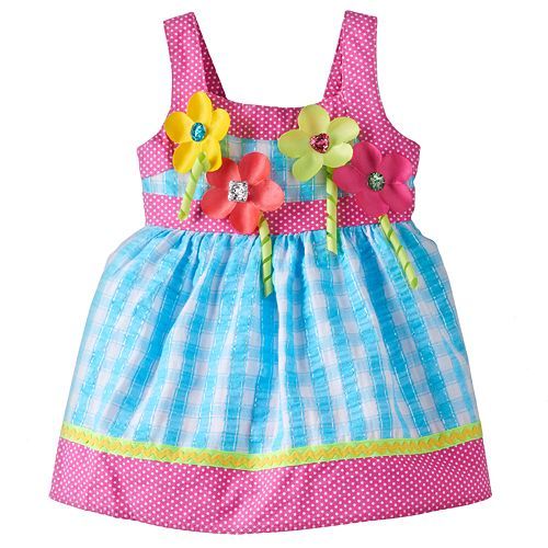 Youngland polka dot plaid - polka-dot,