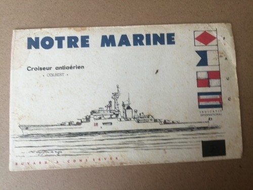 Ancien buvard publicitaire - ancien,