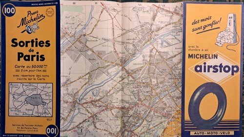 Carte michelin 100 - ,