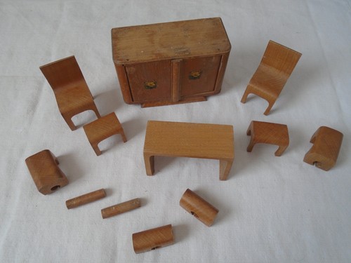 Ancien meuble poupee artisanal - ancien,