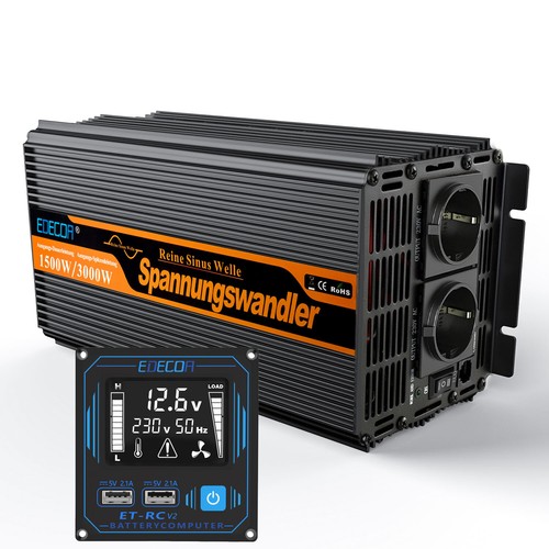 Edecoa 1500w convertisseur 12v - edecoa,