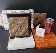 Repertoire Telephonique Cuir Toile Laiton Concorde Air France Neuf Boite 1980