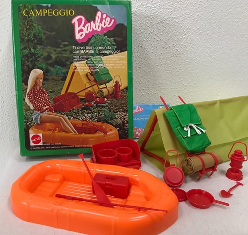 Barbie campeggio 1974 gioco - campeggio,