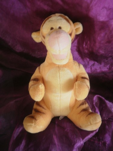 Doudou tigrou orange jaune