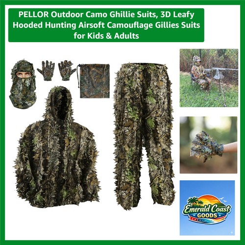 Outdoor camo ghillie suits - suits,, 3d