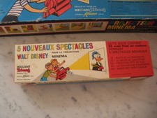Projecteur Minema meccano TRI-ang  walt DISNEY  vues PLUTO DONALD BAMBI PINOCCHI
