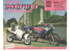 Honda ns 125 r  et mtx 125r 1987 1988 1989  Revue Moto Technique ETAI N°74