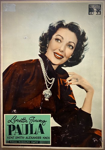 Paula lobby card original - paula-,