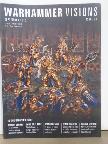 Warhammer visions magazine - warhammer,