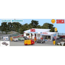 Garage moderne, 1950-1960