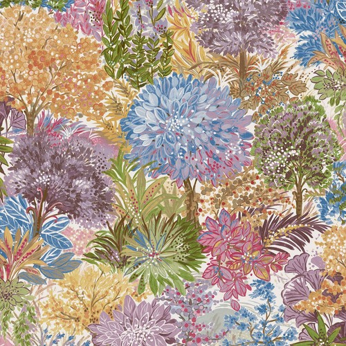 Papier peint arbre fleurs - arbre,