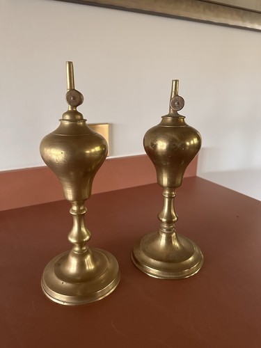Paire lampes huile - paire,