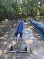 Enrouleur piscine + bâche solaire 