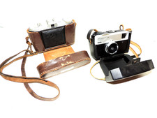 Lot de deux appareils photos anciens Agfa Solette et Kodak instamatic 33