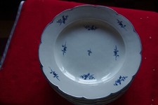 6 assiettes 18 eme porcelaine