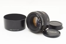 Canon Ef 50mm F/1.4 USM Standard Lentille Principale W/Capuche Mij Exce Testé #
