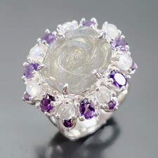 Bijou sculpté bague en