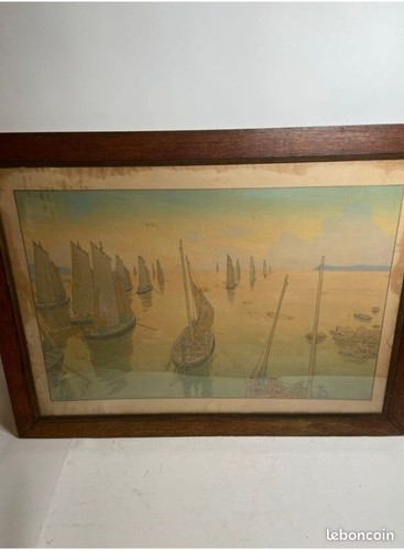 Riviere henri lithographie - henri,