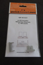Quickboost QB48937 A-26 Invader Wing Gun Barrels 1/48 pour kit ICM