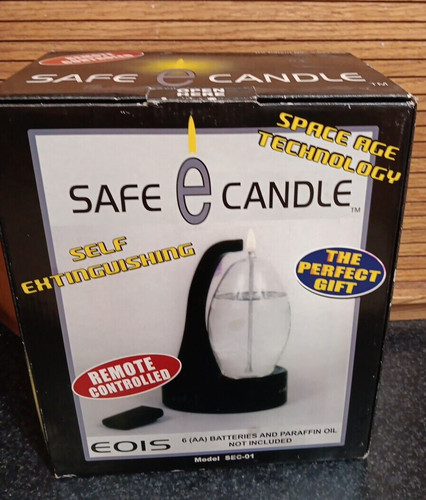 Safe candle paraffin wick - safe-e-candle,