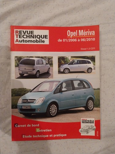 Revue technique opel - technique, meriva