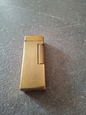 briquet DUNHILL gaz plaqué OR