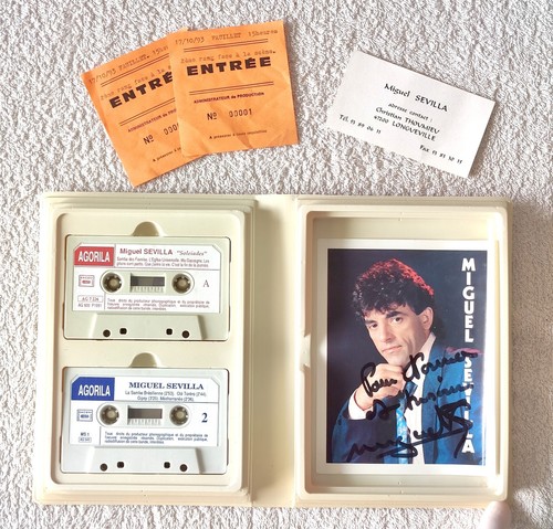 Coffret dédicacé cassettes - dédicacé,