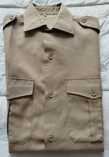 chemise militaire sable