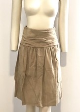 JUPE / SKIRT HERMÈS  TAILLE 34  EN EXCELLENT ÉTAT  100% CUIR DE CHEVRE