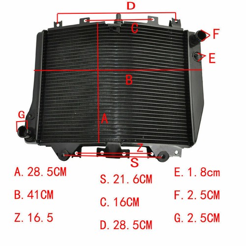Radiateur eau zzr 1200 - radiateur,