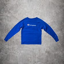 Sweat sans capuche bleu -