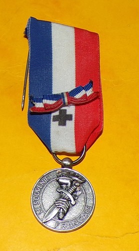 Medaille souvenir francais - medaille,