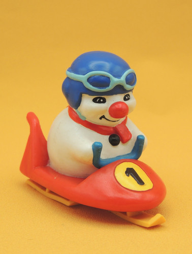 Bouli bobsleigh figurine pvc - bouli,