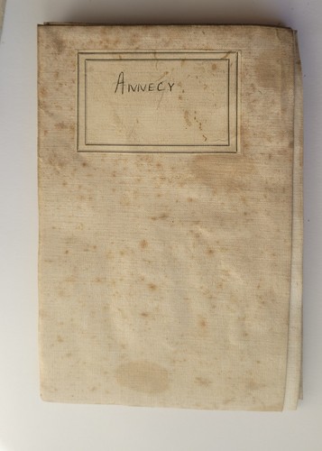 Annecy carte état major - carte,