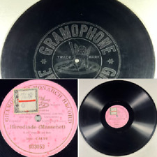 Emma Calvé : Hérodiade (Massenet) DISQUE 78 tours 12" ONE-SIDE MONARCH 033053