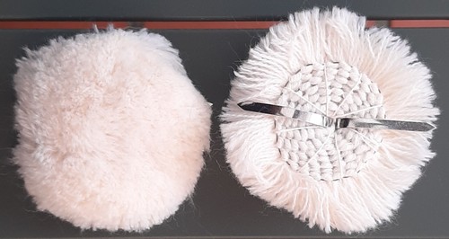 Rare pompon blanc - rare, bachi