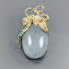 Pendentif aigue-marine