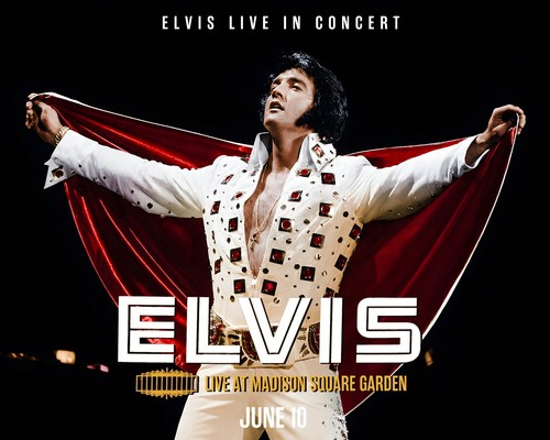 Elvis presley live - live, ad